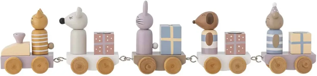 Bloomingville Verjaardagsdecoratie Trein Junaid