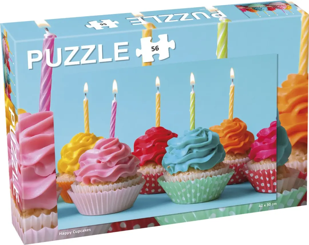 Tactic Cupcakes Puzzel 56 Stuks