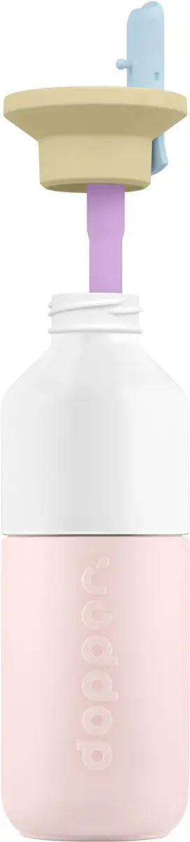 Dopper Steel Drinkfles 350ml - Soft Pink - 9164