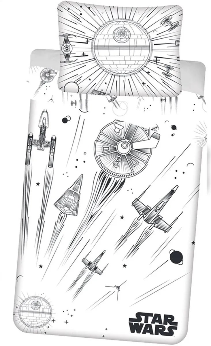 Star Wars Death Star Dekbedovertrek 140x200cm