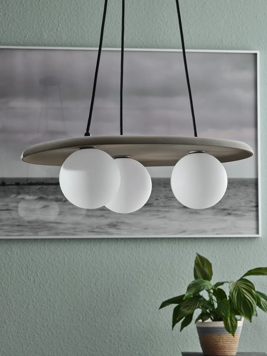 LEDVANCE Decor Concrete Nest Hanglamp 3XG9 - Grijs