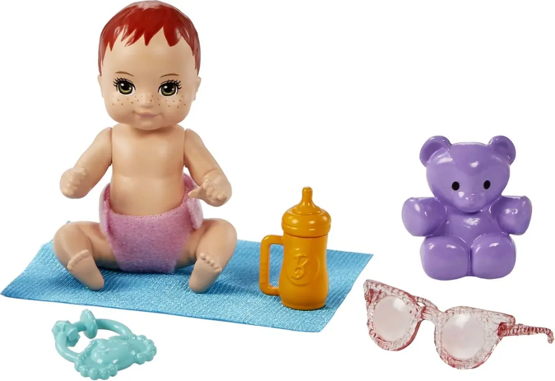 Barbie Skipper Babysitter Pop - Meerkleurig