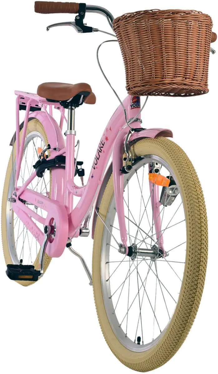 Volare Blossom Kinderfiets 24 inch - Roze - 1 Versnelling