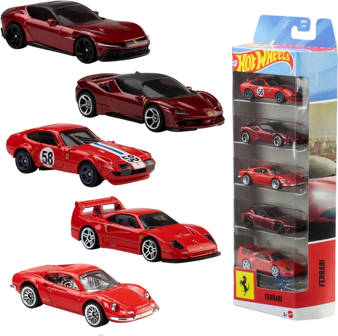 Hot Wheels Ferrari JLN12 Speelgoedauto Set