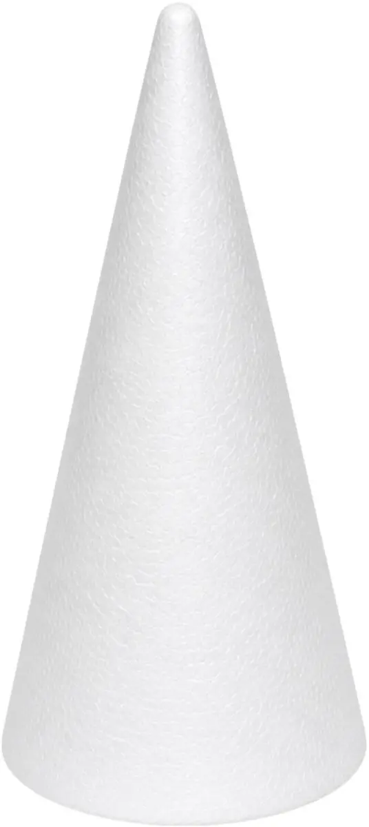 Bellatio Design Piepschuim Kegel H40xD18cm