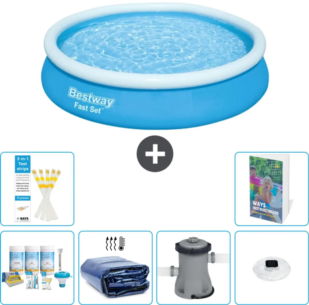 Bestway Fast Set Zwembad 366x76cm