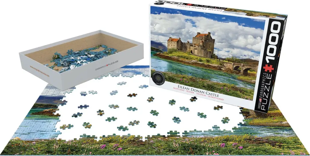 Eurographics Eilean Donan Castle Legpuzzel 1000 Stuks - Meerkleurig
