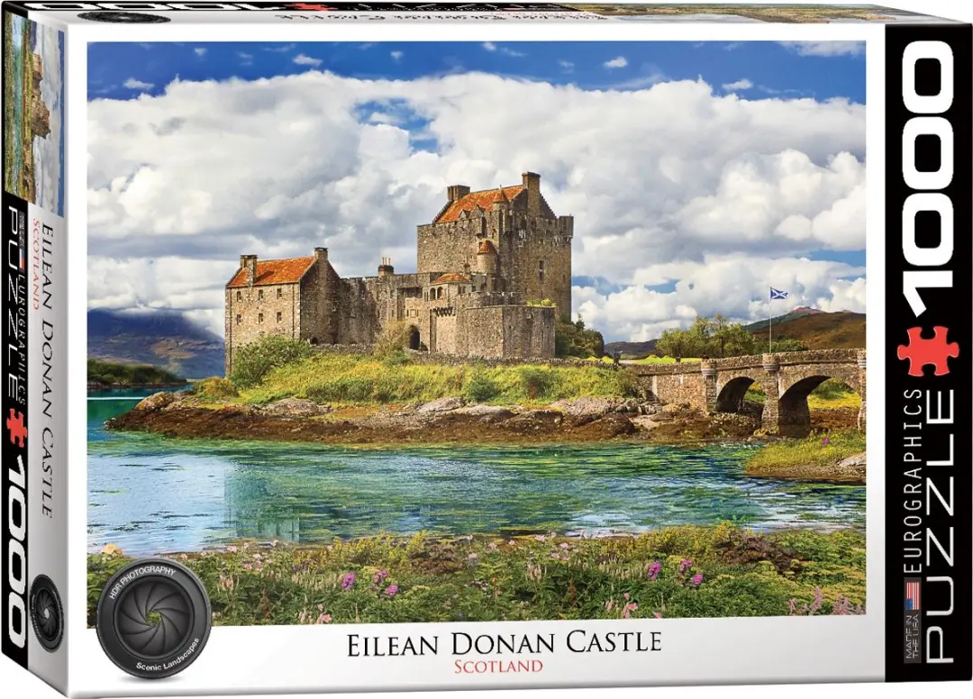 Eurographics Eilean Donan Castle Legpuzzel 1000 Stuks - Meerkleurig