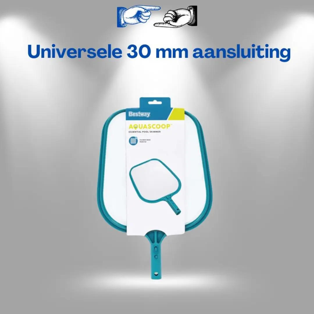 Bestway Zwembad Schepnet Set 58277 - Telescopisch - 29,5x32,5cm - afbeelding 6 van 6