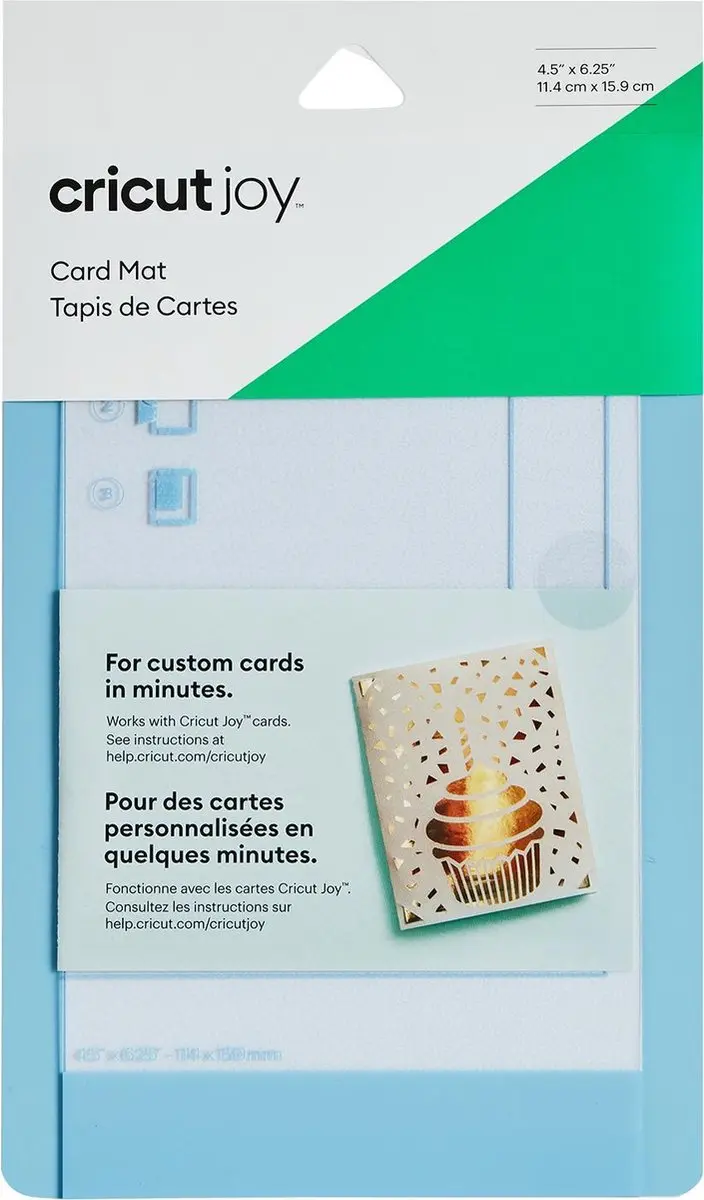 Cricut Snijmat Lichtblauw 11,4x15,9cm