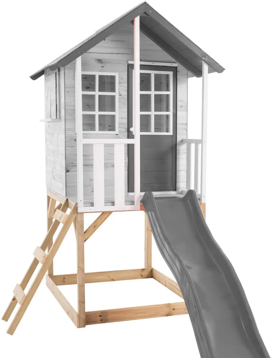 TP Toys Platform op palen met wit balkon