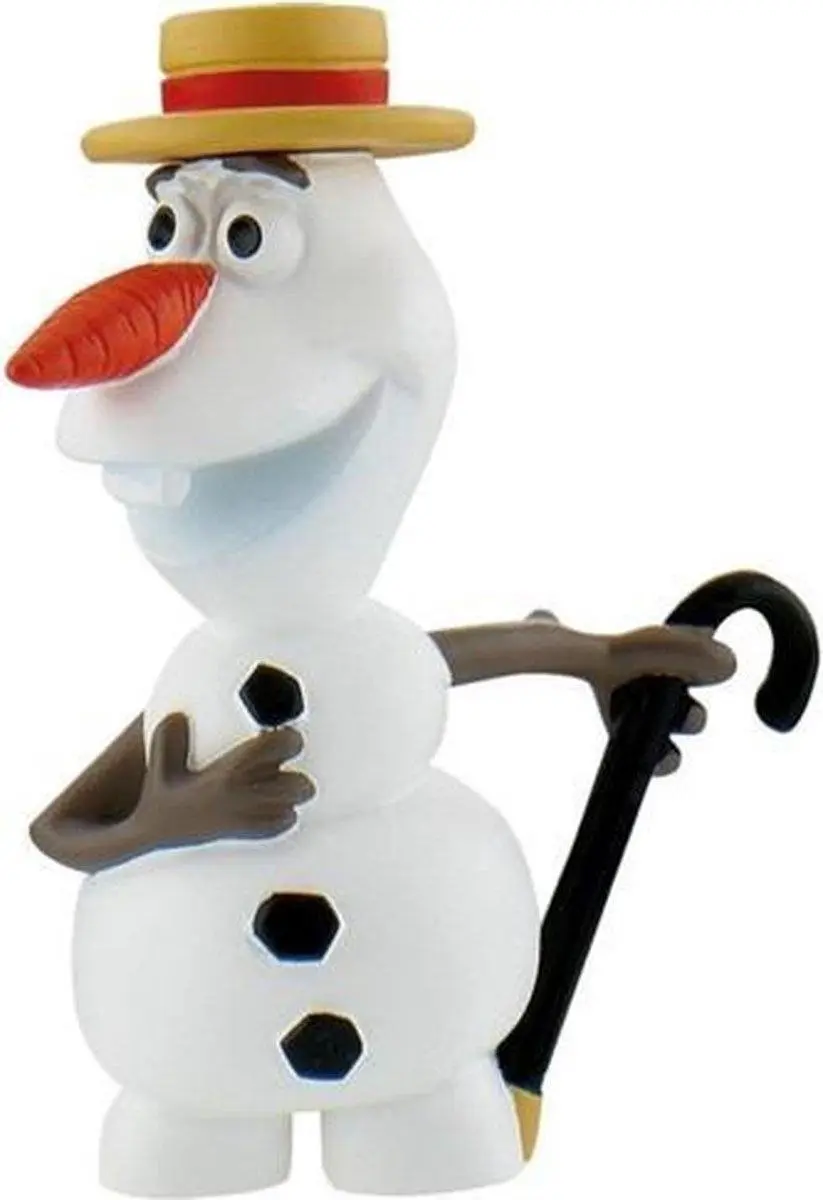 Disney Frozen Taarttoppers - Anna & Olaf 6-10cm - Kunststof