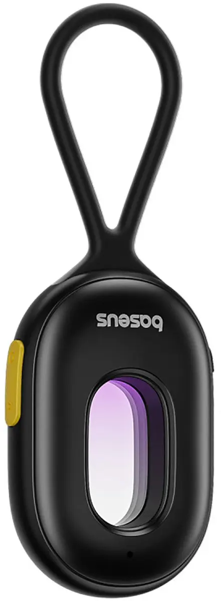 Baseus Verborgen Camera Detector - Alarm met Mini-Zaklamp - Zwart