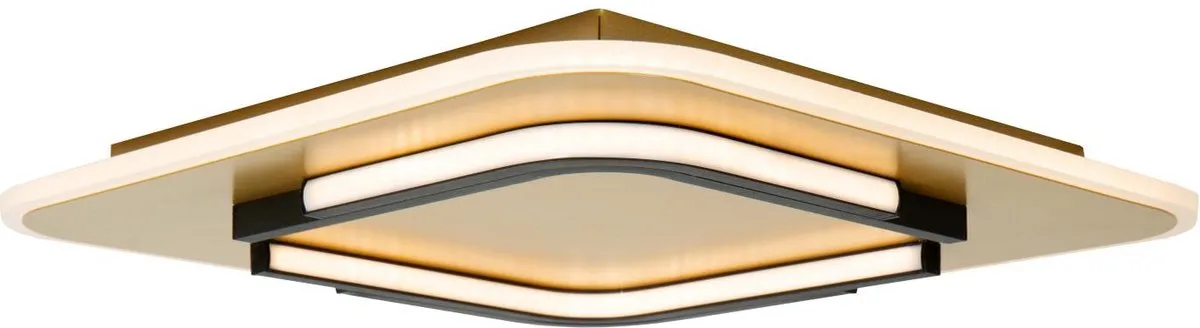 Lucide ANDREAS Plafonnière LED 30W 2700K - Mat Goud/Messing