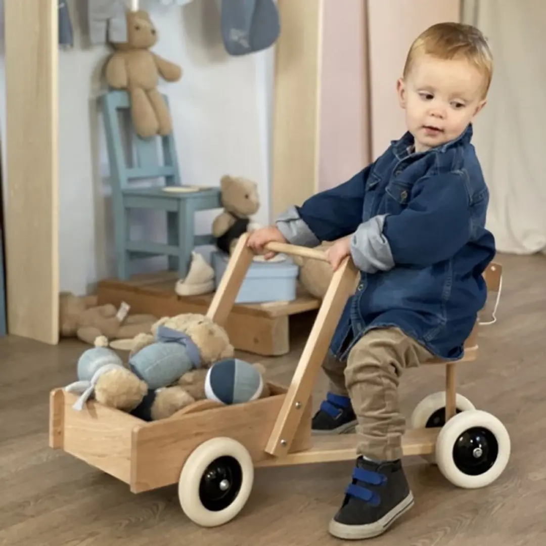 Egmont Toys Houten Bakfiets Multikleur - 47x27x35cm