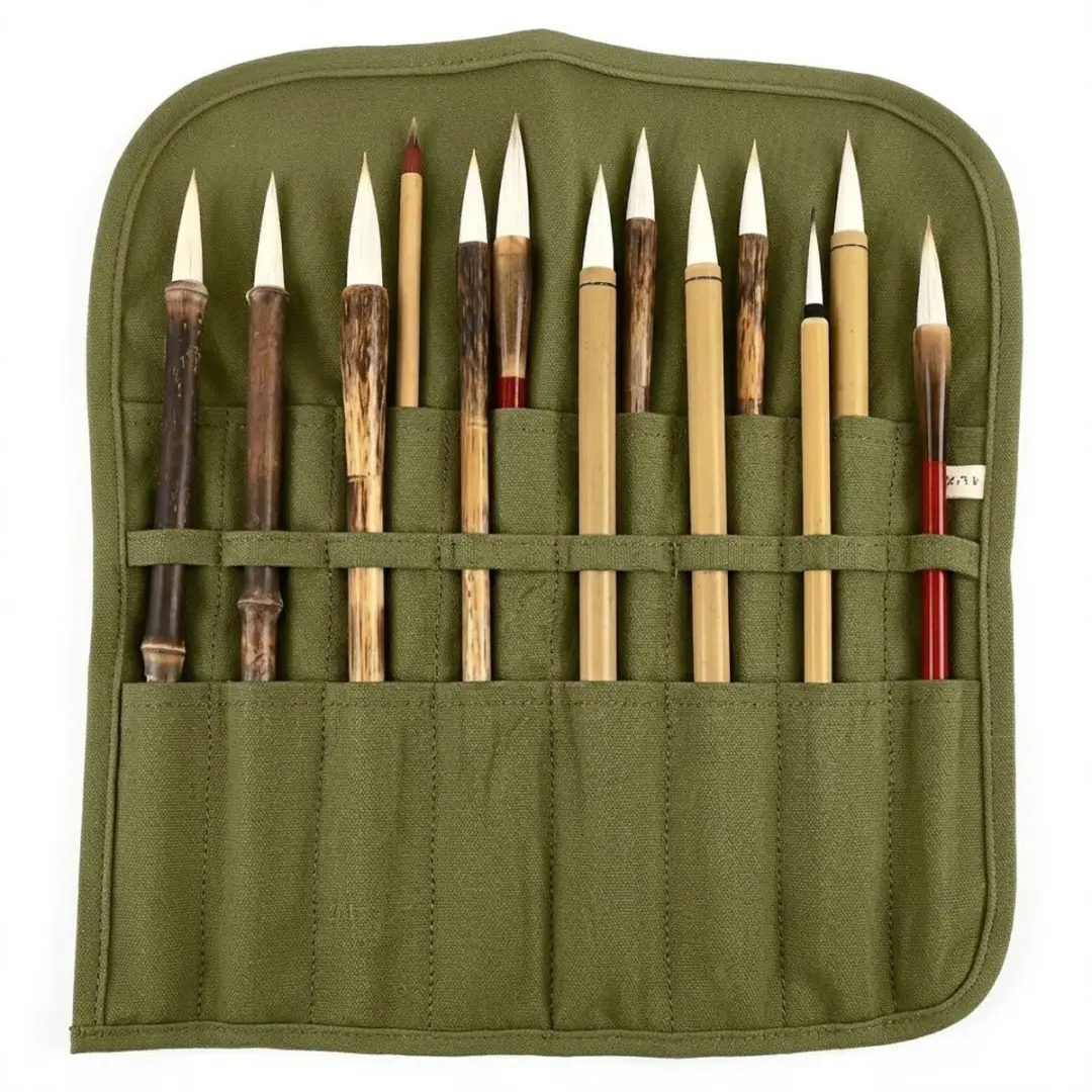 NUVEX Groene Penseelhouder Canvas