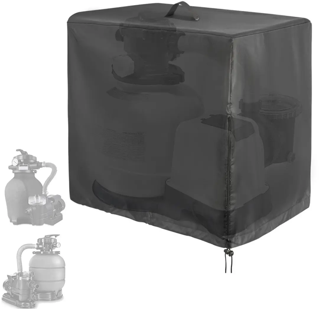 Intex Zwembadafdekking 84x61x86cm - Zwart