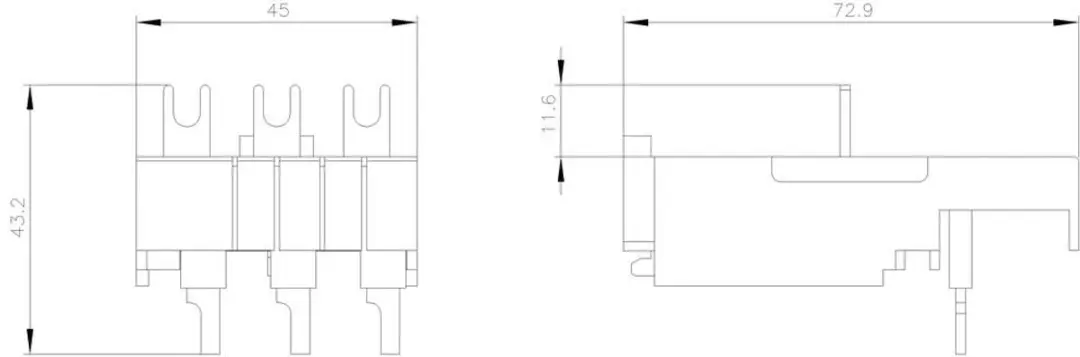 Siemens 3RA2921-1AA00 Verbindingsmodule