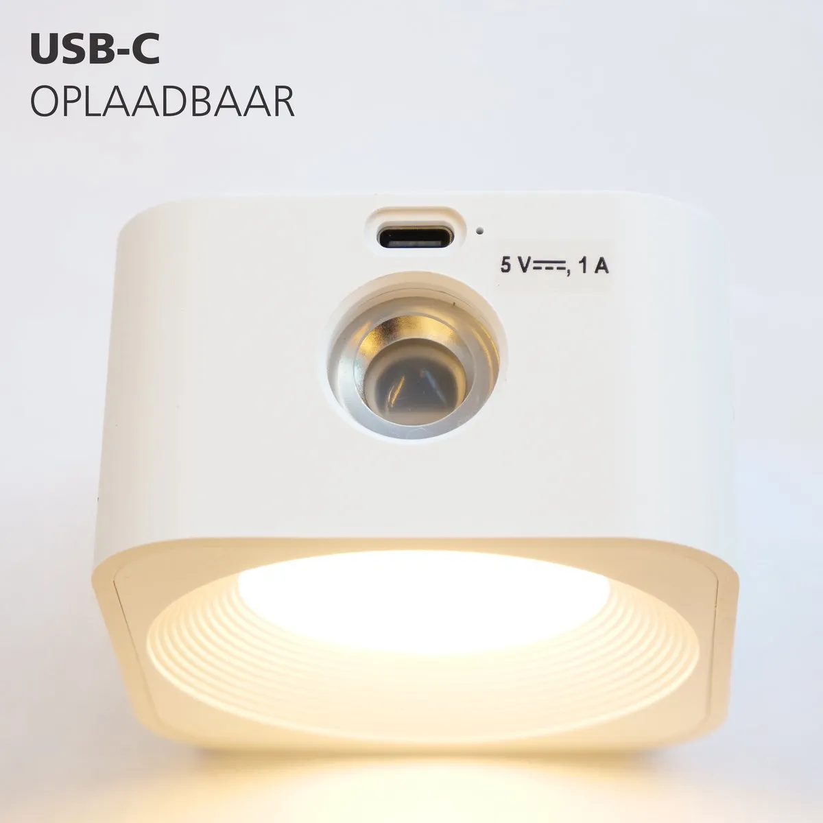 Eglo Muraglie Wandlamp - Oplaadbaar 24u - Instelbaar wit licht - 1x Accu