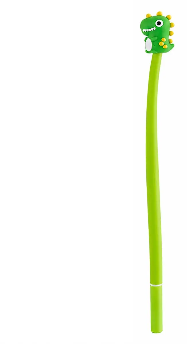 Jonotoys Dino Gelpennen - Set van 4 - 23cm - Roze/Blauw/Geel/ Groen
