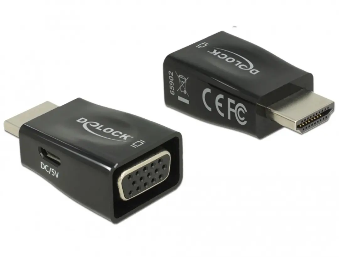 Delock HDMI naar VGA Adapter 65902