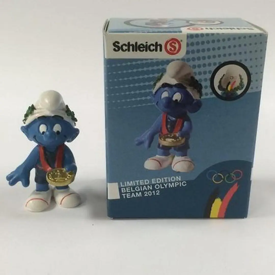 Schleich 5 Smurfen 234232 - Blauw