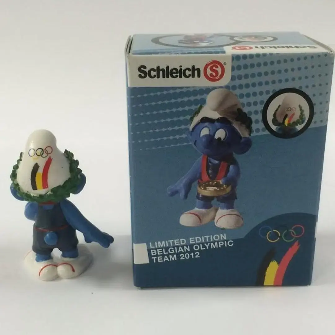 Schleich 5 Smurfen 234232 - Blauw