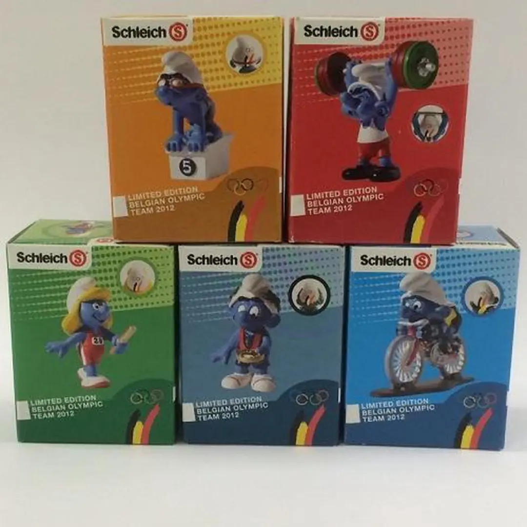Schleich 5 Smurfen 234232