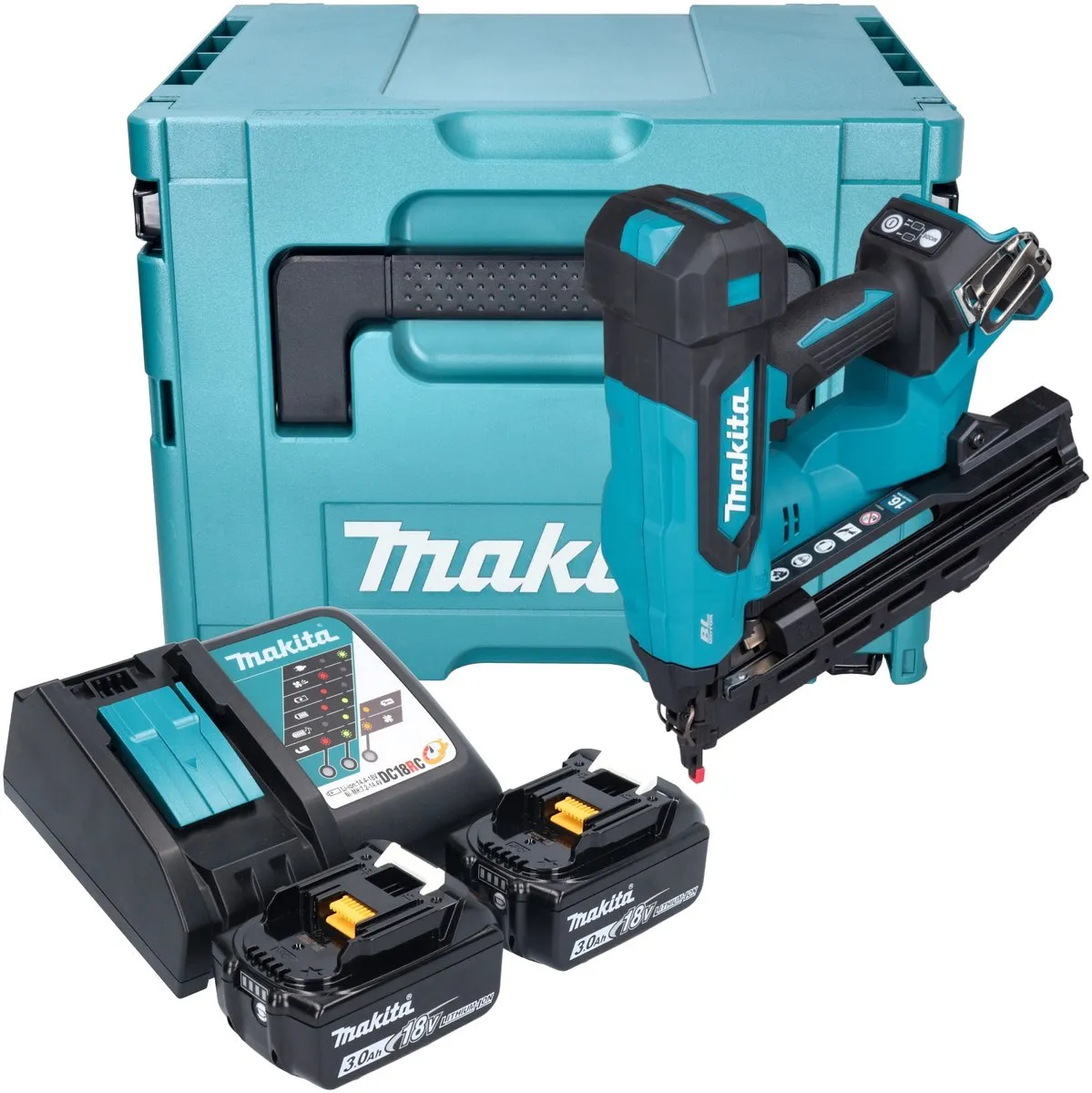 Makita DBN 610 RFJ Staande Spijkermachine 18V