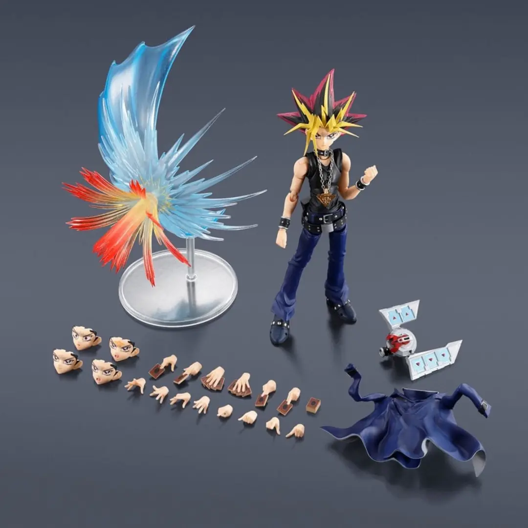 Bandai Tamashii Nations Yu-Gi-Oh! S.H.Figuarts Yami Yugi Action Figure - 16cm - Multicolor