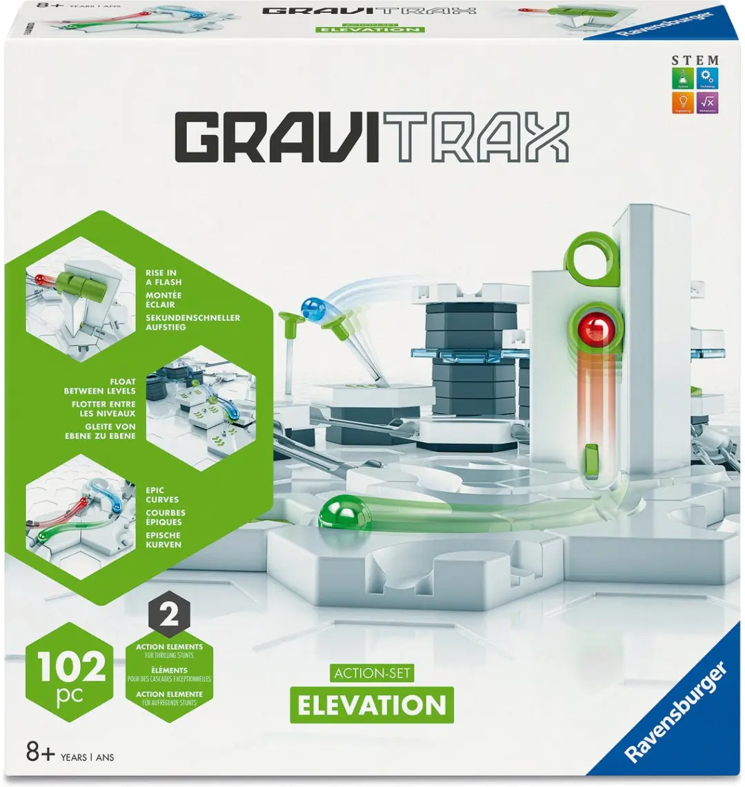Ravensburger GraviTrax Turbo Lift Uitbreiding - 9 Stuks - Meerkleurig