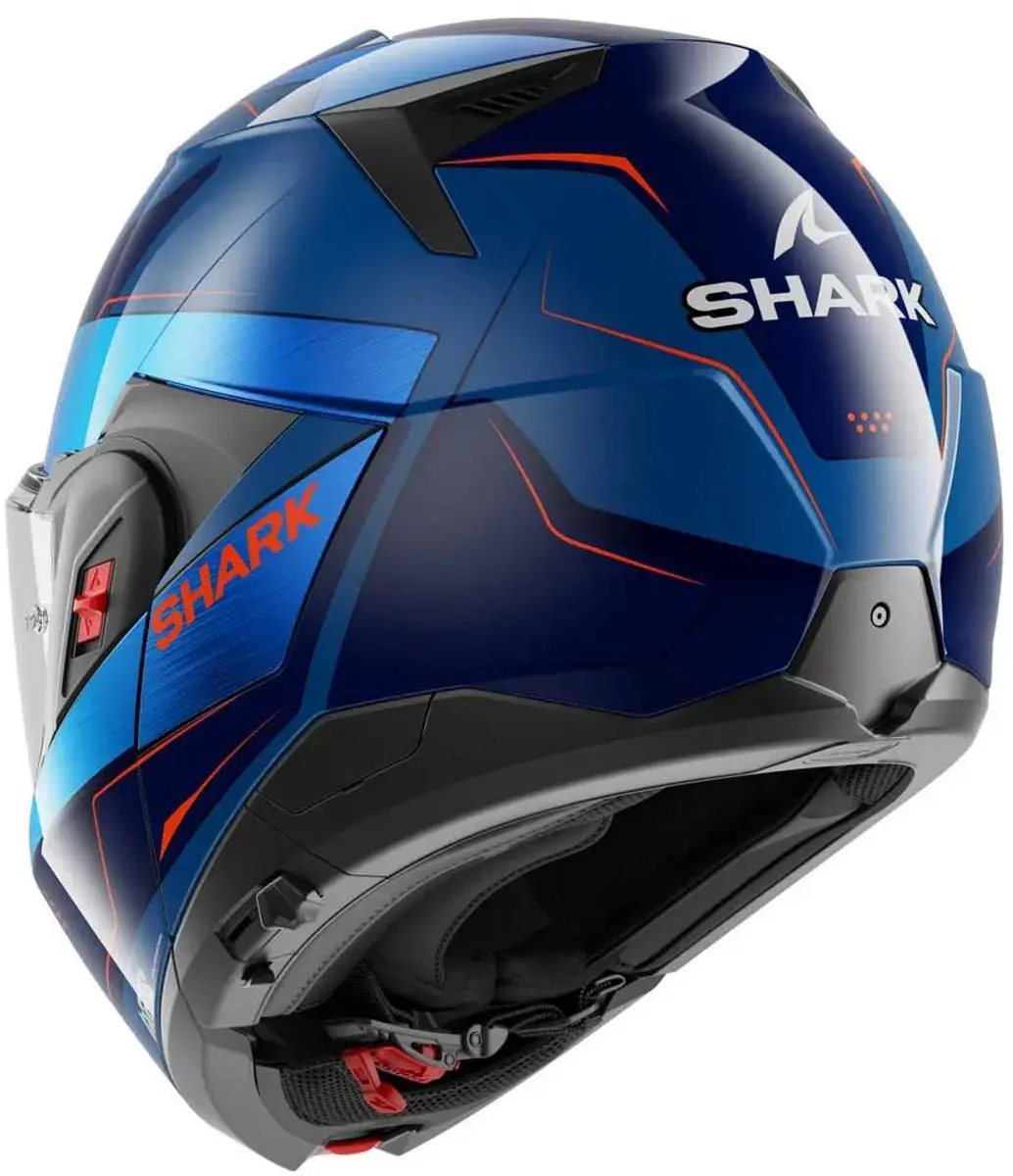 Shark Oxo Mekarium ECE Modulaire Helm - XL - Blauw