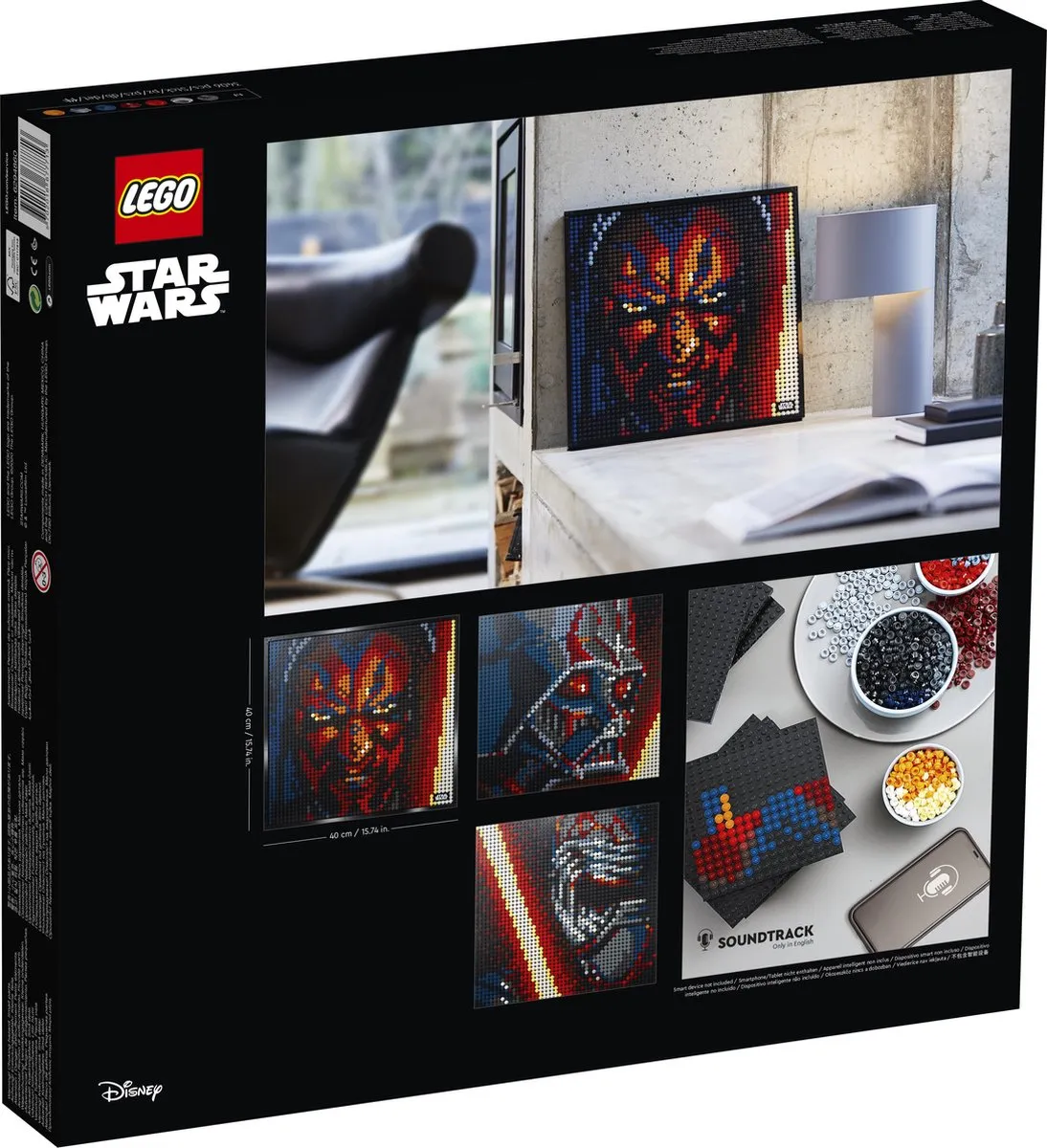 LEGO Art Star Wars De Sith 31200 - 3406 Stukken
