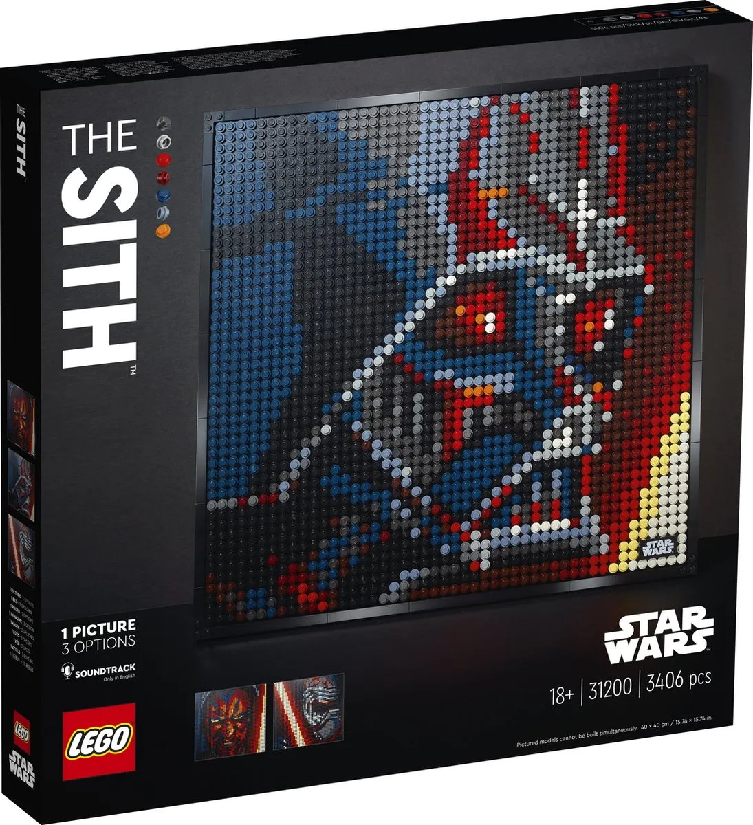 LEGO Art Star Wars De Sith 31200