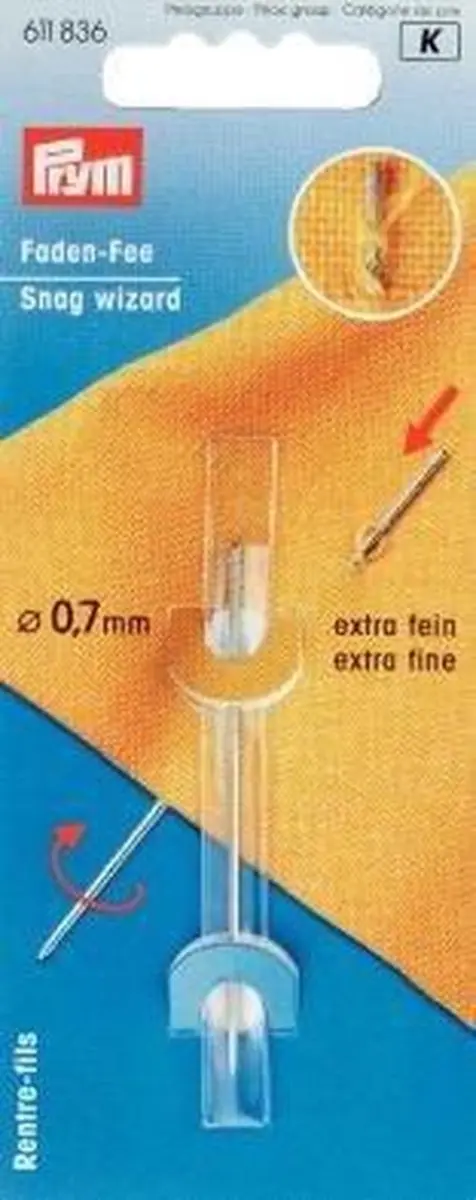 Prym Wondernaald Fijn 0,8mm - Blank