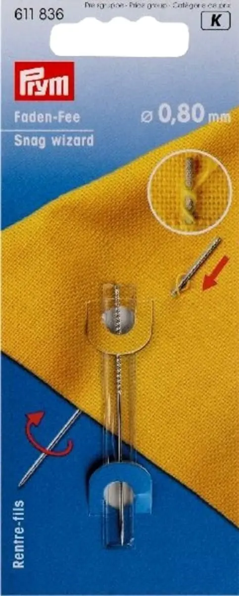 Prym Wondernaald Fijn 0,8mm - Blank