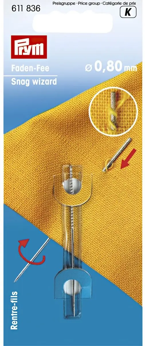 Prym Wondernaald Fijn 0,8mm - Blank