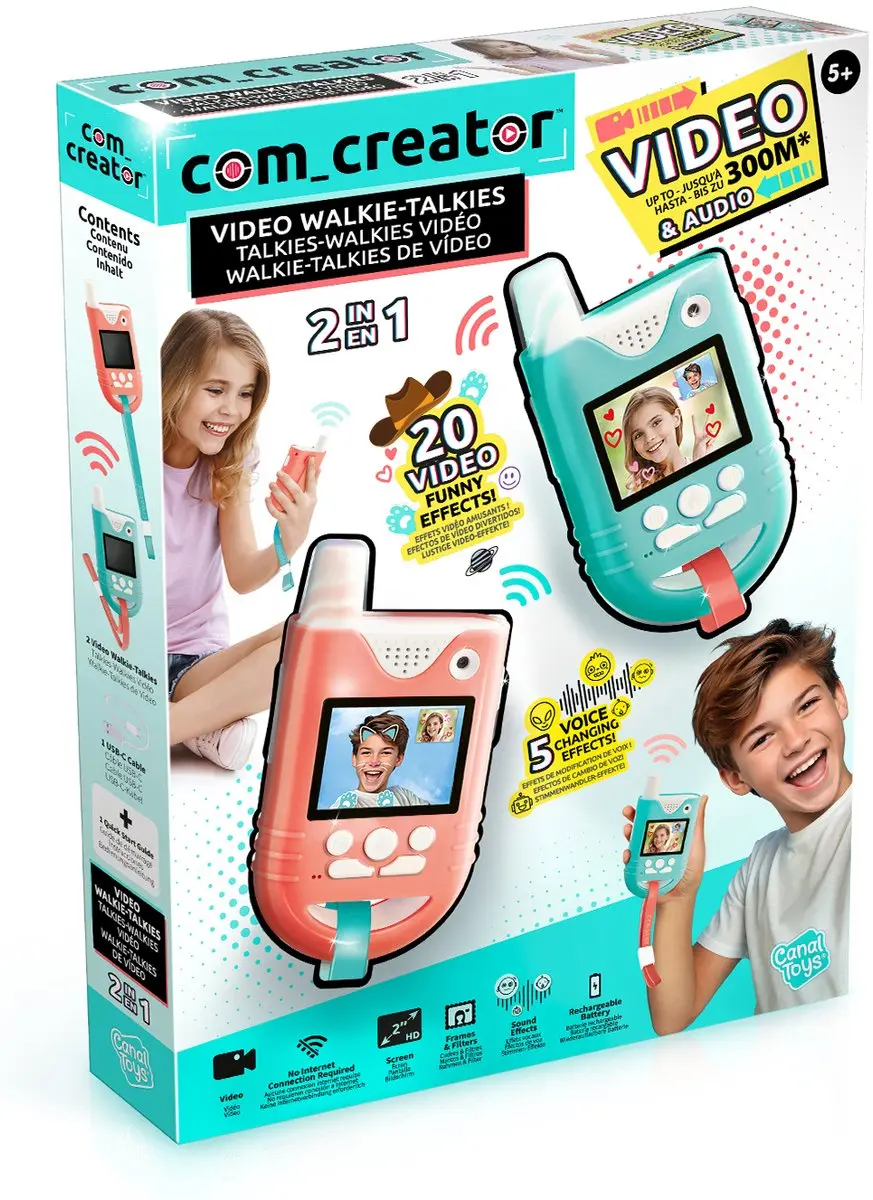 Canal Toys Creator Walkietalkies Video INF 042