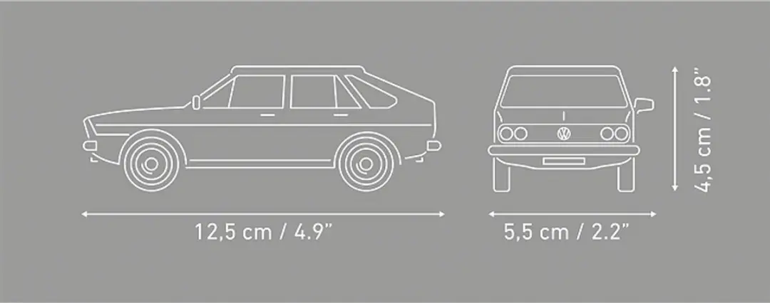 Cobi Volkswagen Passat B1 107 Stukken - Groen