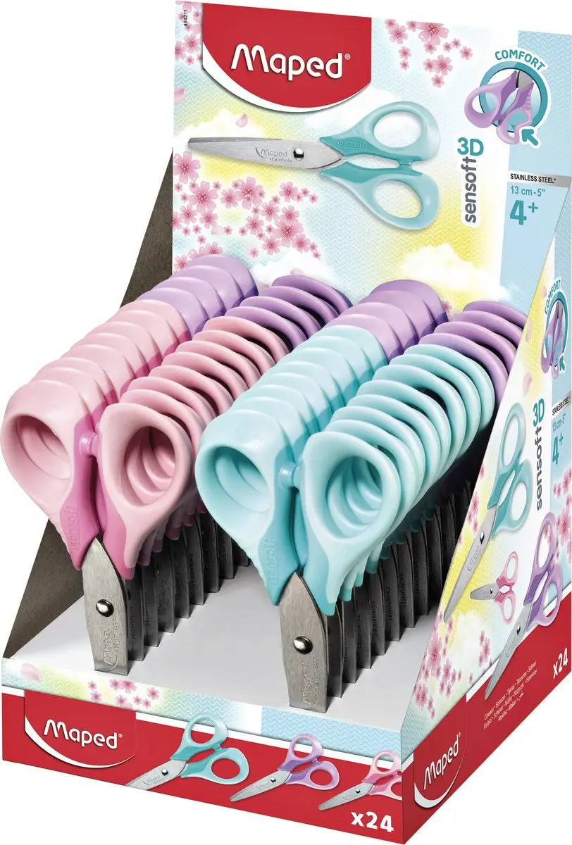 Maped SensOfft Pastel Assorti Schaar 130mm