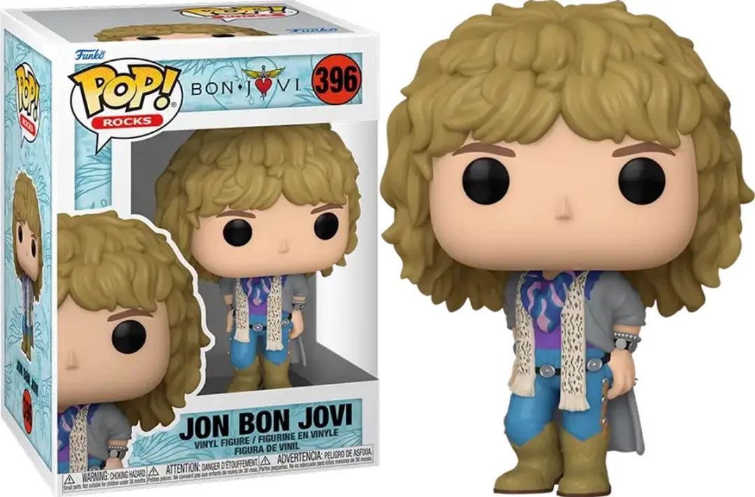 Funko Pop #396 Jon Bon Jovi 1980's - Multi - afbeelding 3 van 4