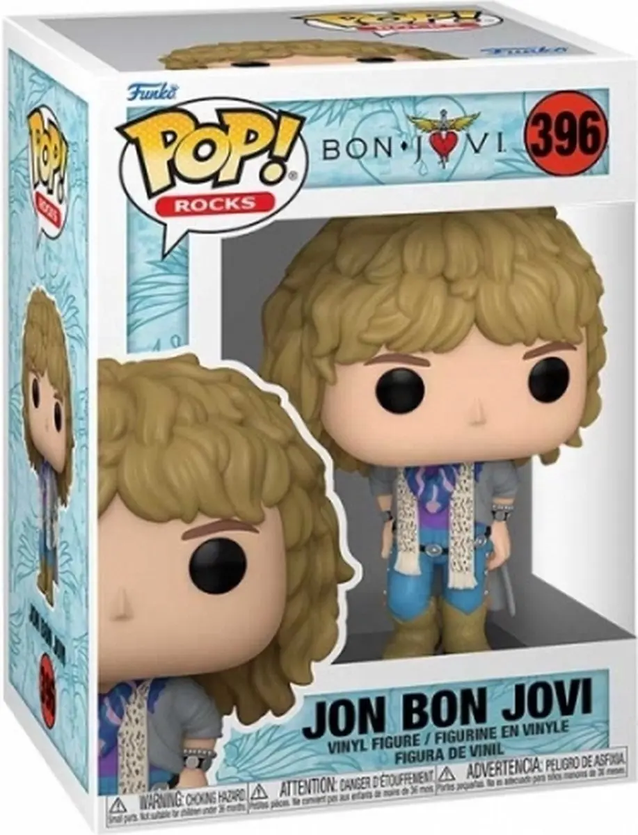 Funko Pop #396 Jon Bon Jovi 1980's