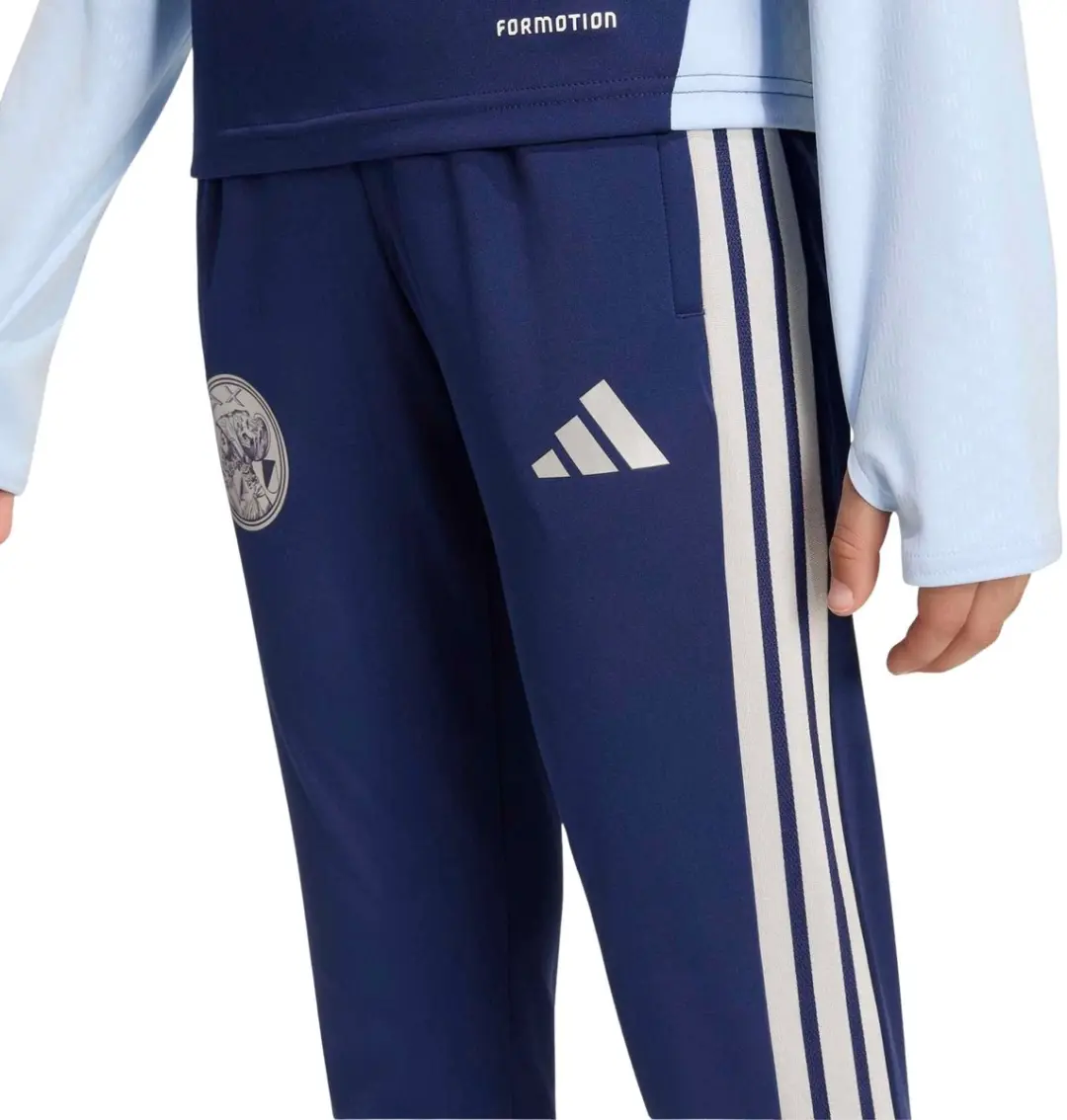 adidas Ajax Trainingsbroek 128 - KC1862 - Donkerblauw/Lichtblauw