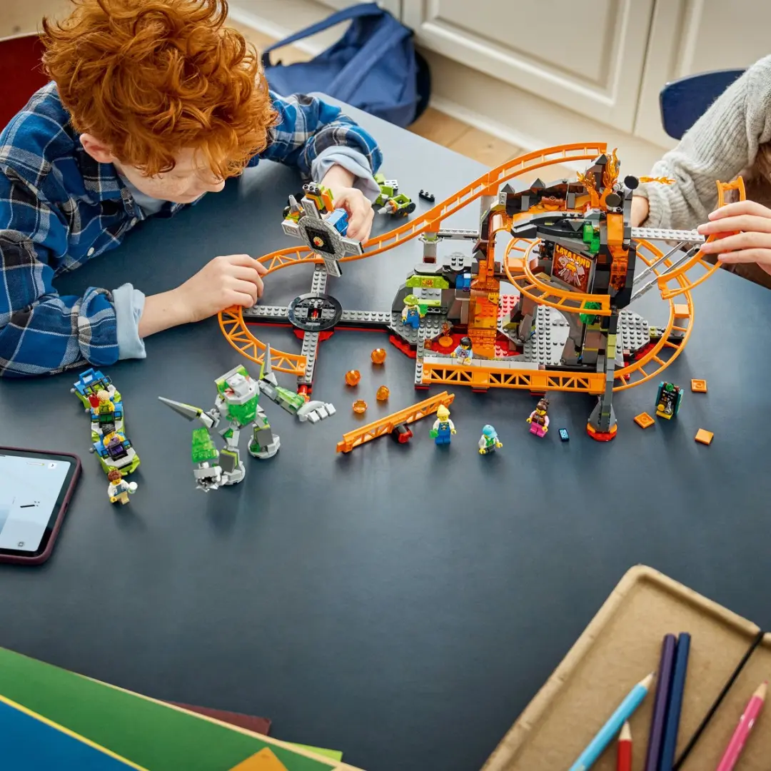LEGO City Lava Land Achtbaanpark 60501 - 1165 Stukken