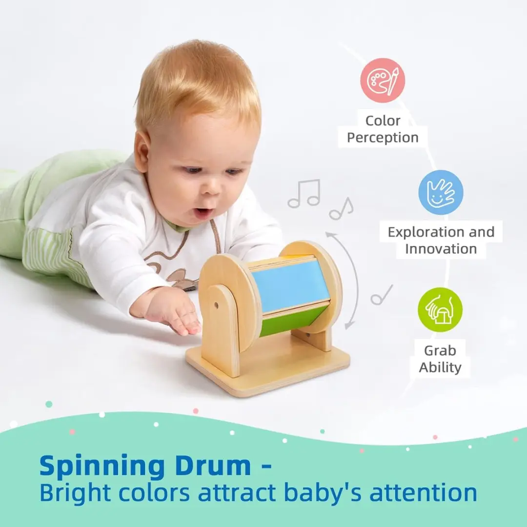 Tooky Toy Montessori Speelgoedbox 0-6 Maanden - 21-delig