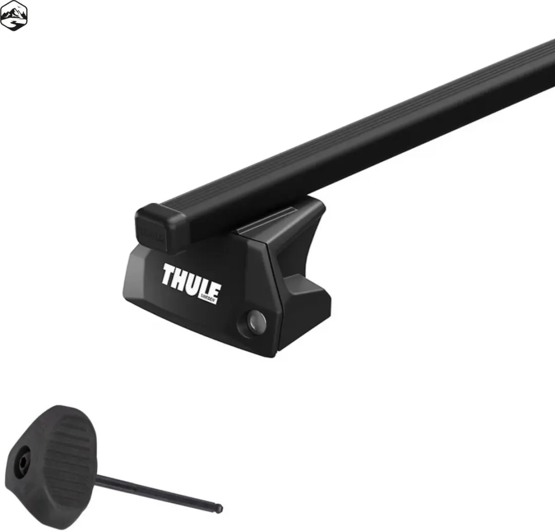 Thule SquareBar 7106-127-staal-6007 BMW iX1 Dakdragers - 75kg - Zwart
