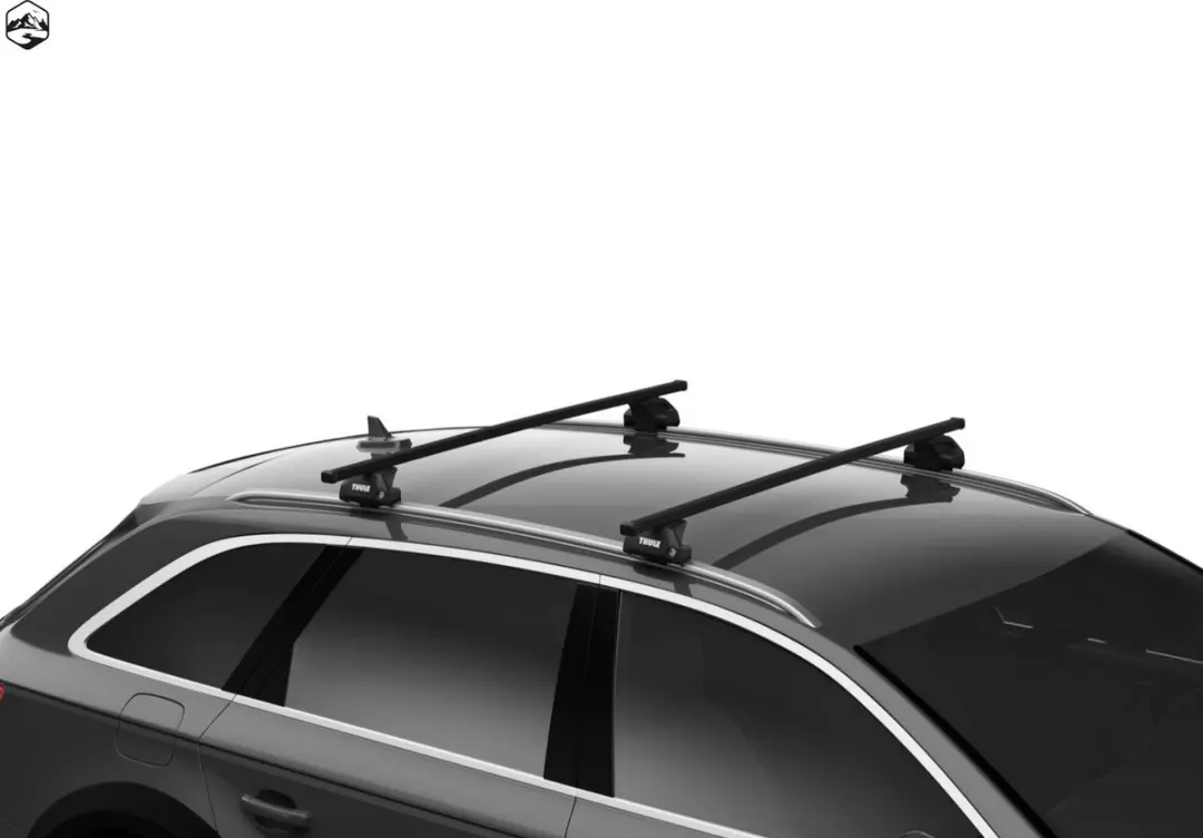 Thule SquareBar 7106-127-staal-6007 BMW iX1 Dakdragers - 75kg - Zwart