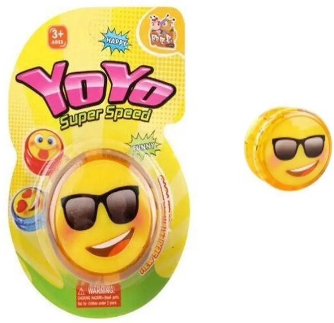 Funny Toys Emoji Smiley Yo-Yo