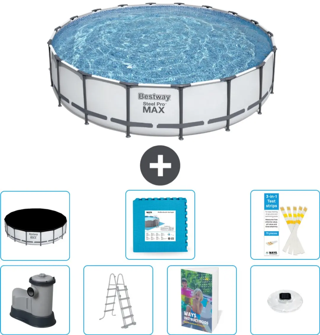 Bestway Steel Pro MAX Zwembad 549x122cm