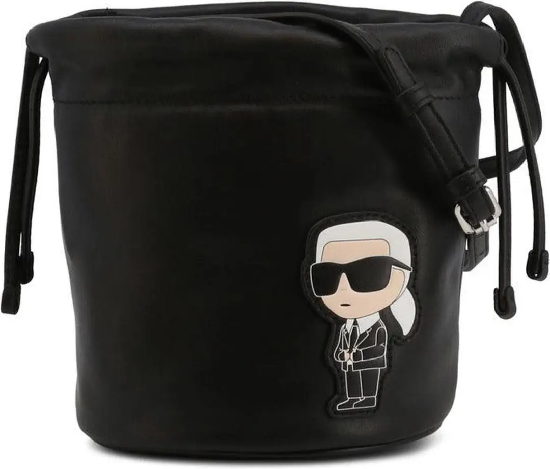 Karl Lagerfeld 230W3043 T-shirt - Zwart - afbeelding 3 van 6